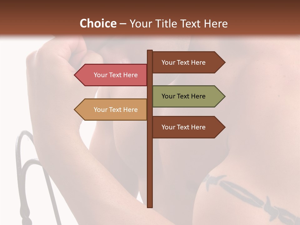 Muscular Arm Pecs PowerPoint Template