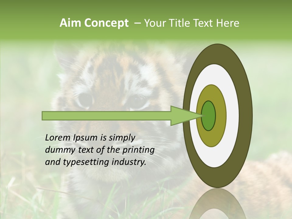 Tigris Nature White PowerPoint Template