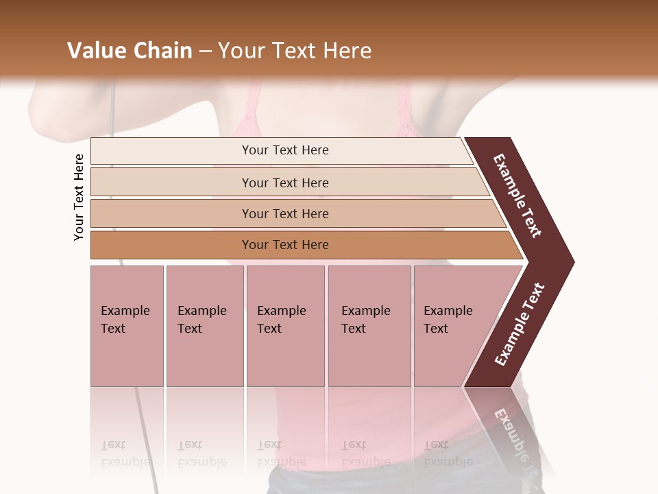 Woman Rock Beauty PowerPoint Template