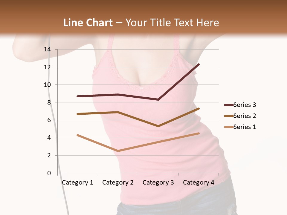 Woman Rock Beauty PowerPoint Template