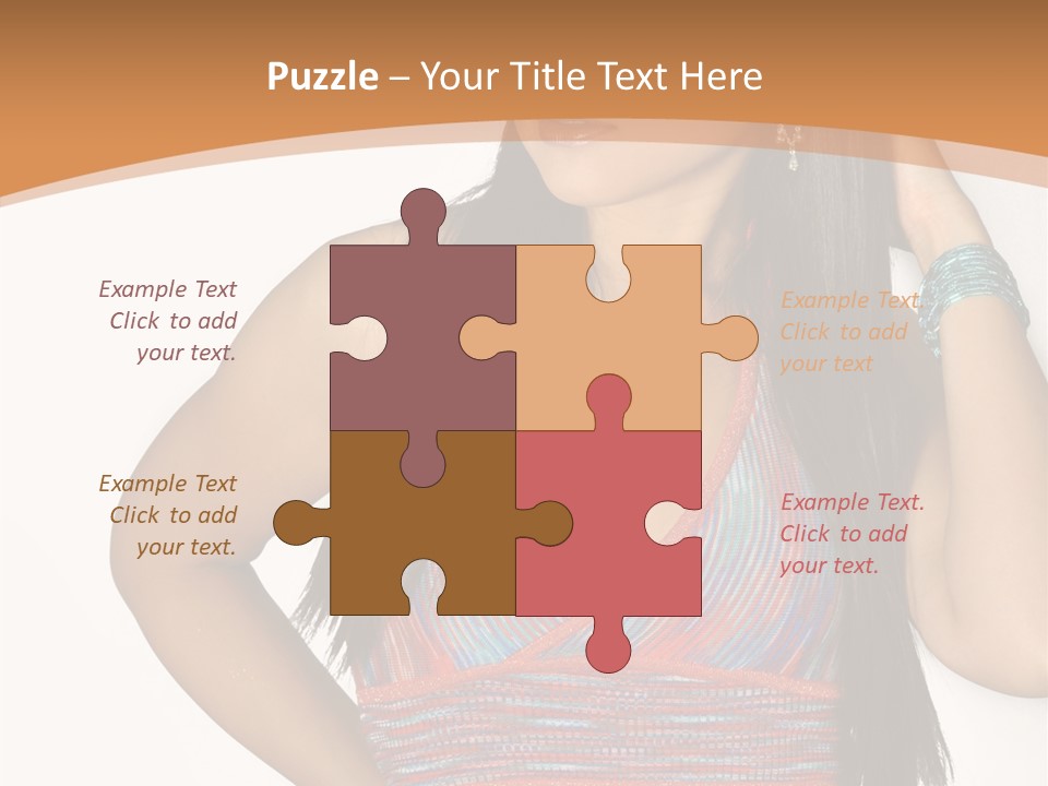 Face Portrait Skin PowerPoint Template