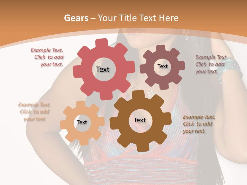 Face Portrait Skin PowerPoint Template