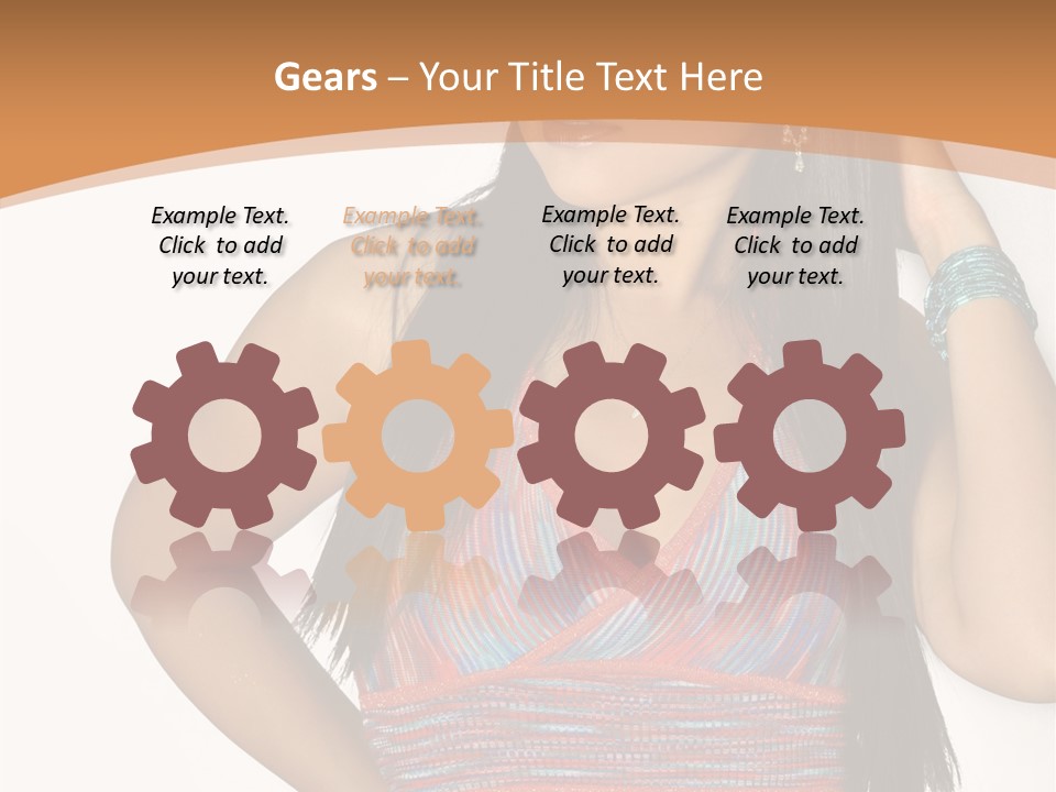 Face Portrait Skin PowerPoint Template