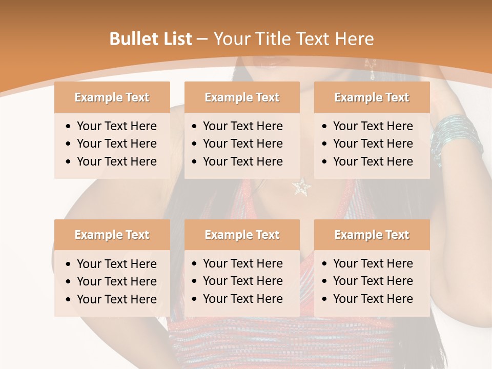 Face Portrait Skin PowerPoint Template