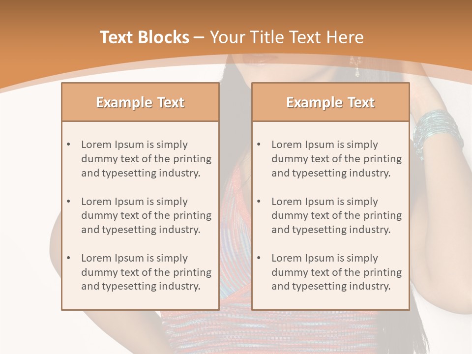 Face Portrait Skin PowerPoint Template