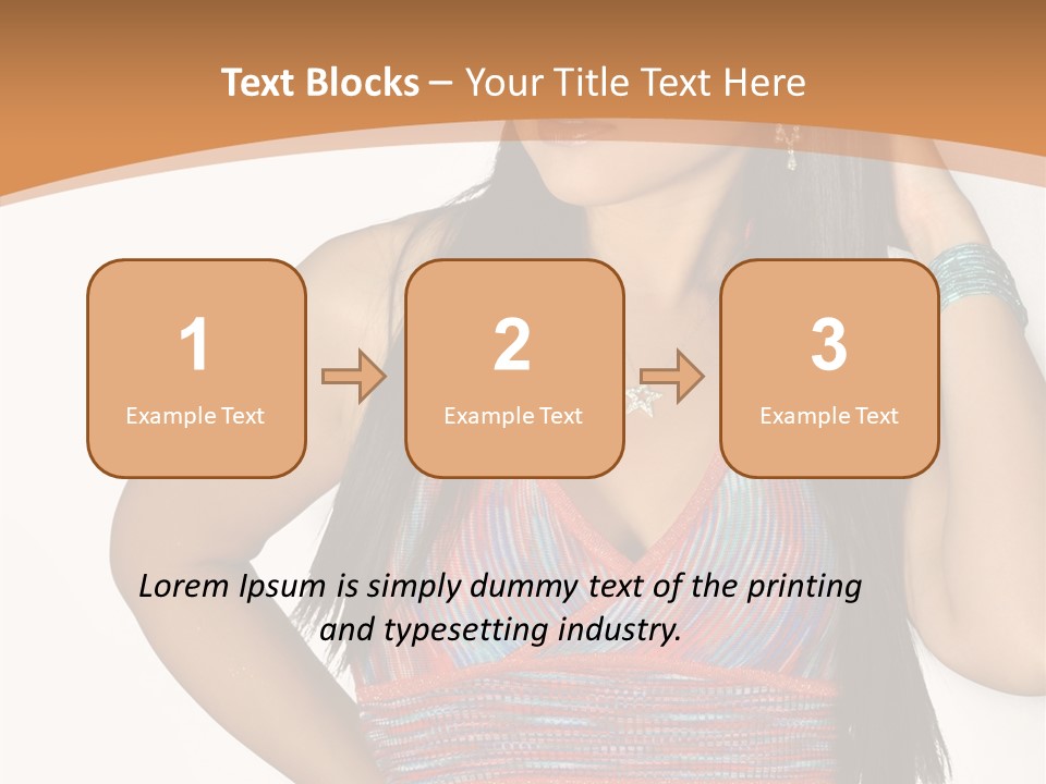 Face Portrait Skin PowerPoint Template