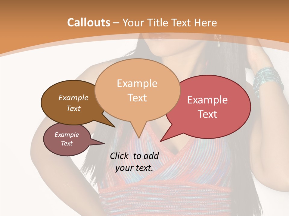 Face Portrait Skin PowerPoint Template