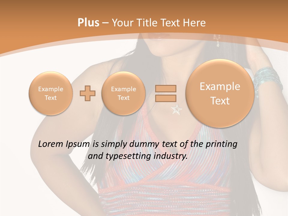 Face Portrait Skin PowerPoint Template