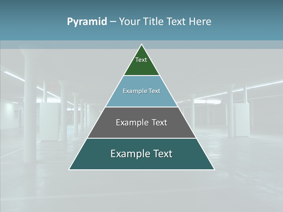 Wide Empty Building PowerPoint Template