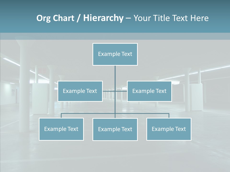 Wide Empty Building PowerPoint Template