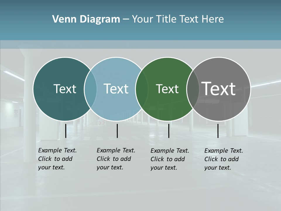 Wide Empty Building PowerPoint Template