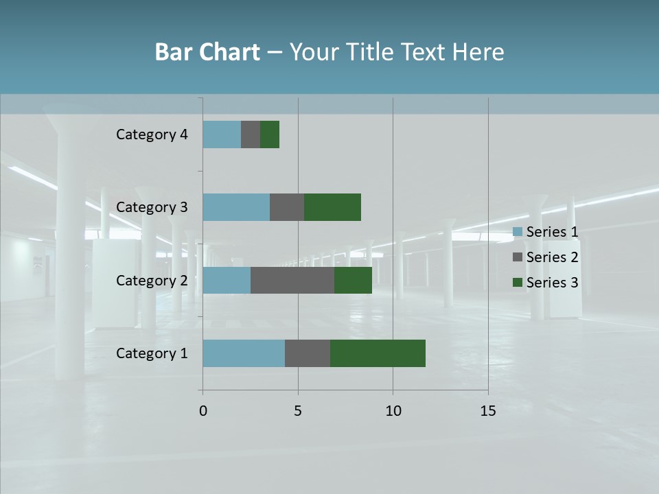 Wide Empty Building PowerPoint Template