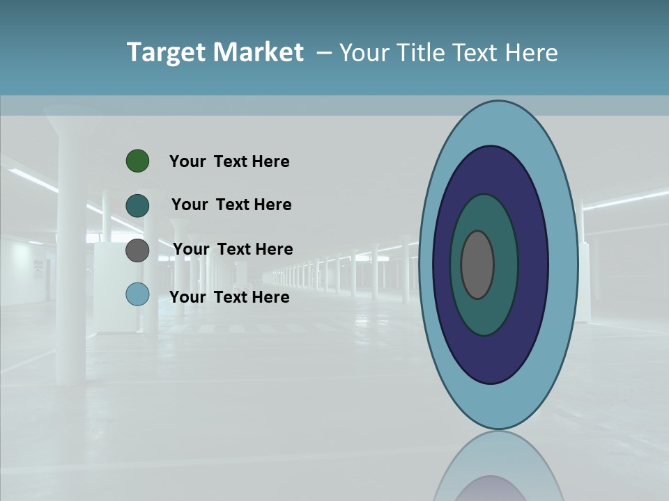 Wide Empty Building PowerPoint Template