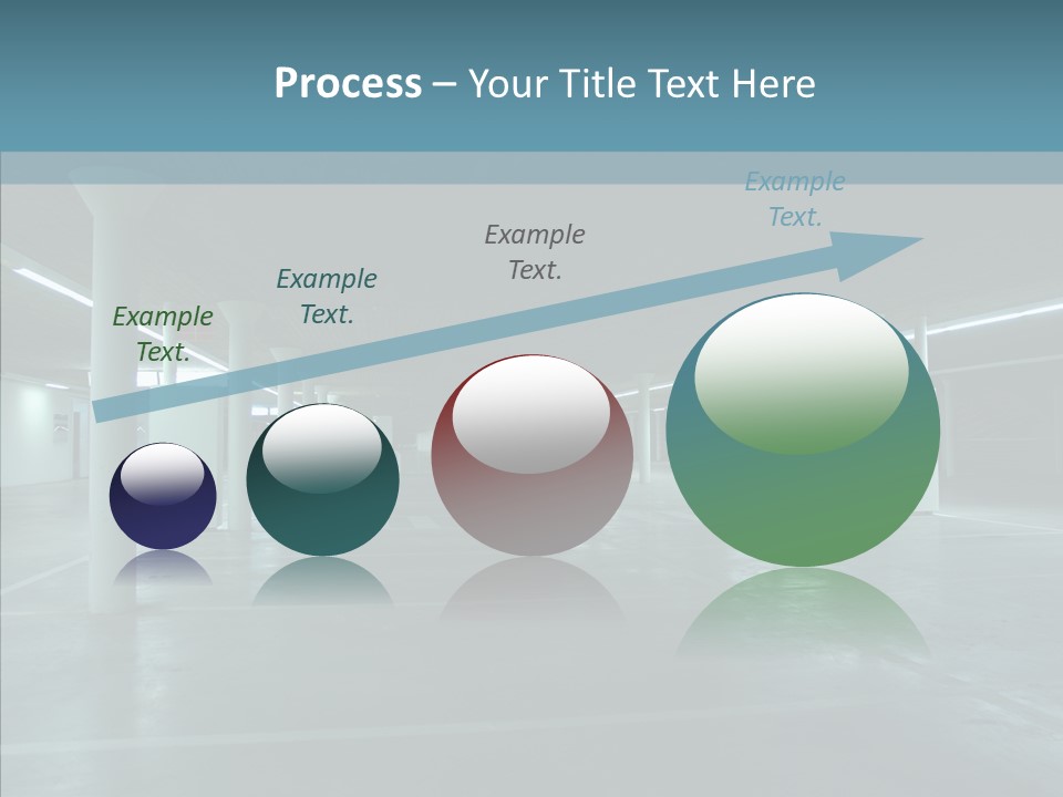 Wide Empty Building PowerPoint Template