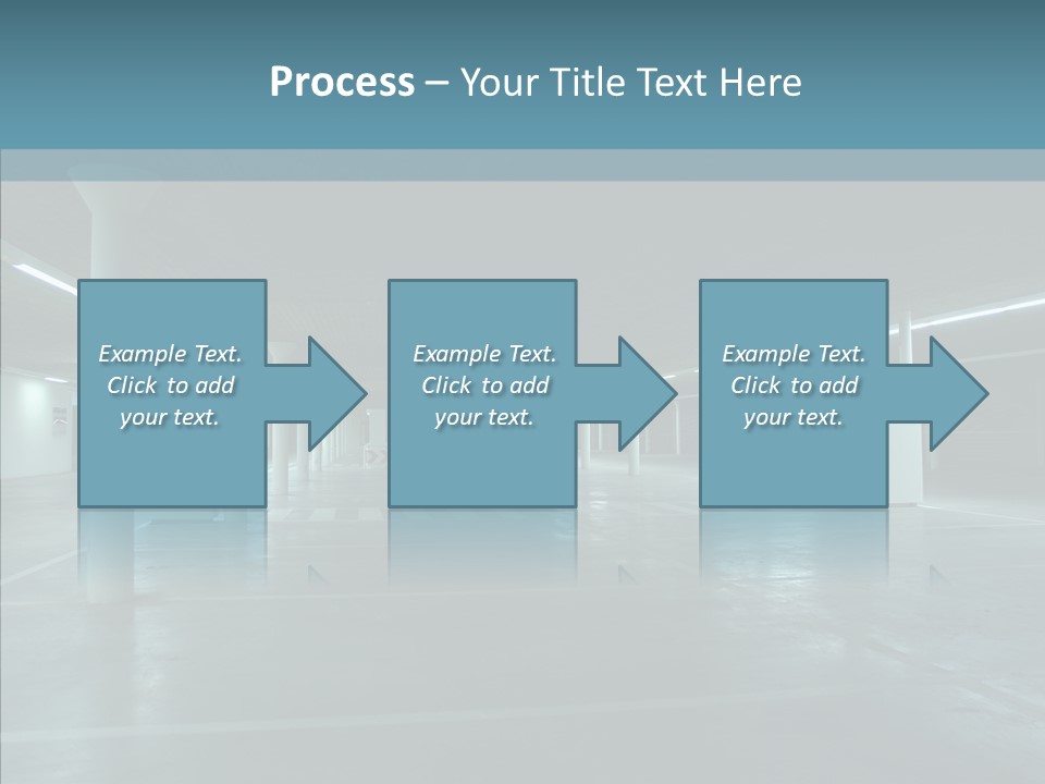 Wide Empty Building PowerPoint Template