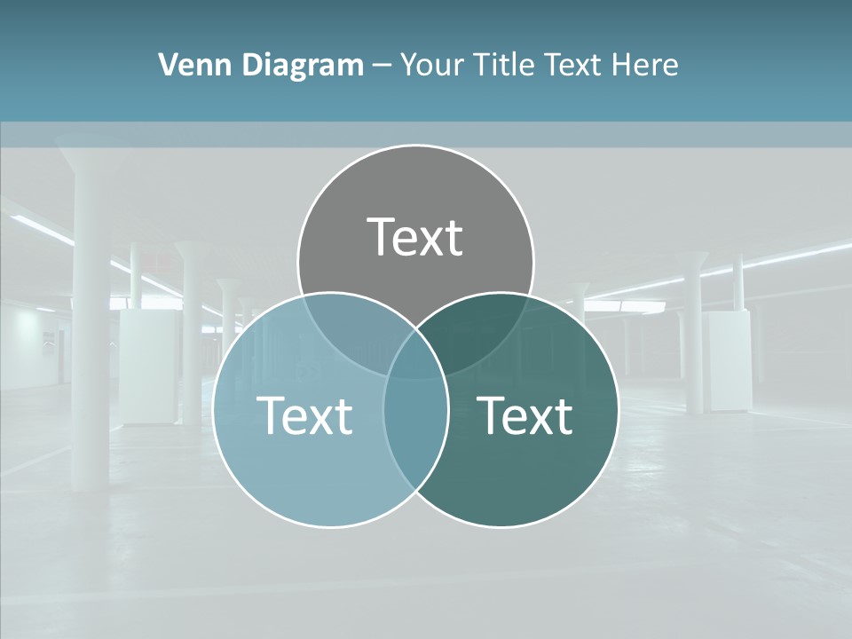 Wide Empty Building PowerPoint Template