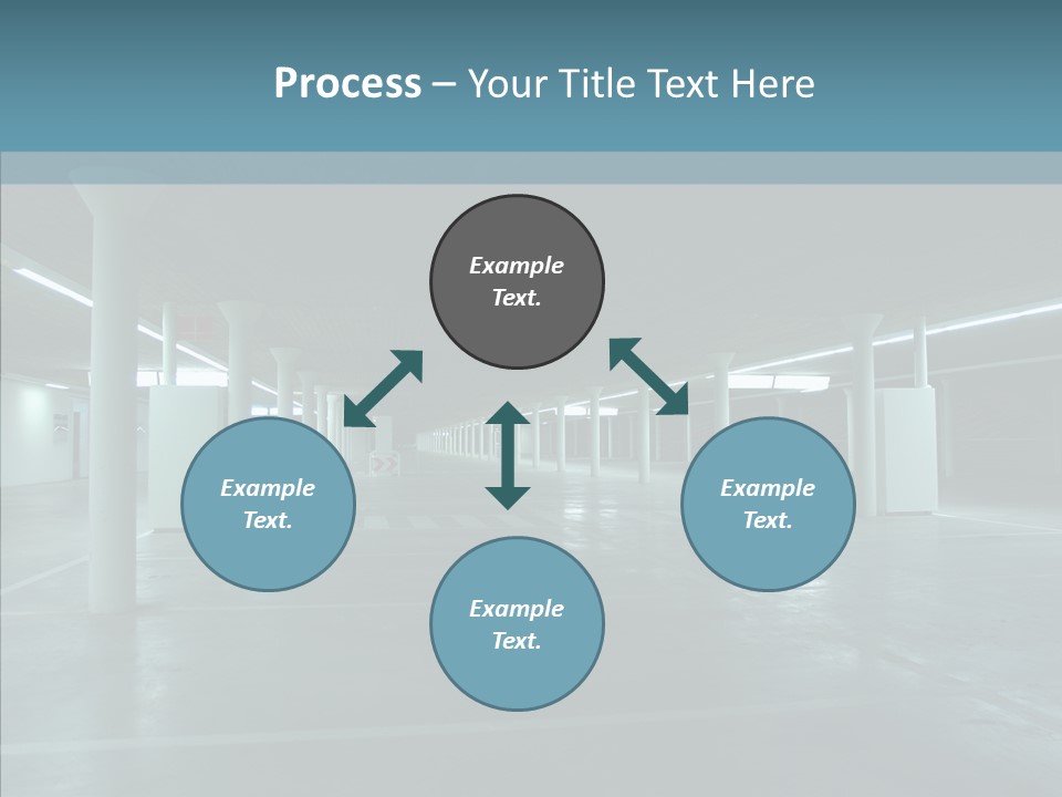 Wide Empty Building PowerPoint Template