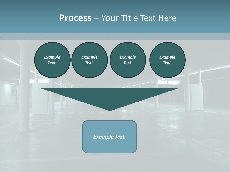 Wide Empty Building PowerPoint Template