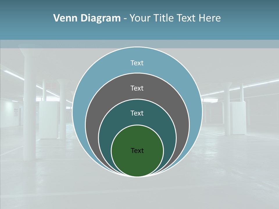 Wide Empty Building PowerPoint Template