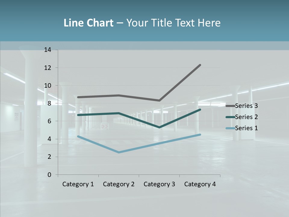 Wide Empty Building PowerPoint Template