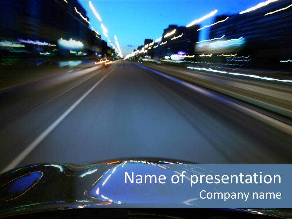 Destination Curve Street PowerPoint Template