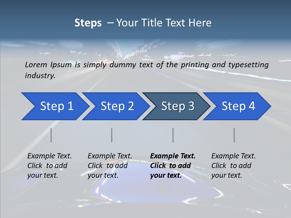 Destination Curve Street PowerPoint Template