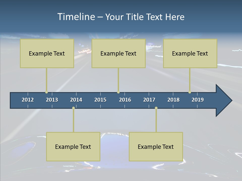 Destination Curve Street PowerPoint Template