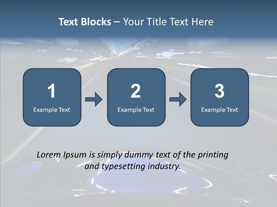 Destination Curve Street PowerPoint Template