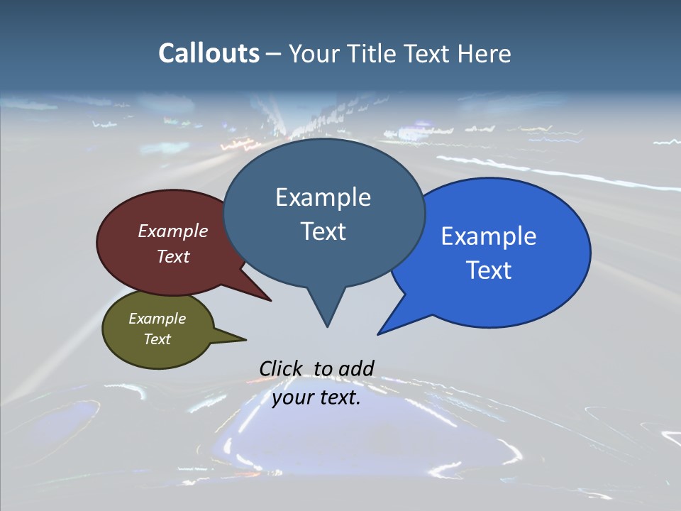 Destination Curve Street PowerPoint Template