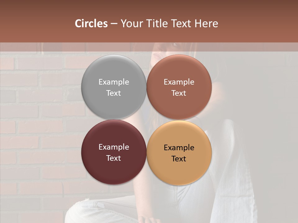 Stress Worry Lonely PowerPoint Template