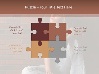 Stress Worry Lonely PowerPoint Template