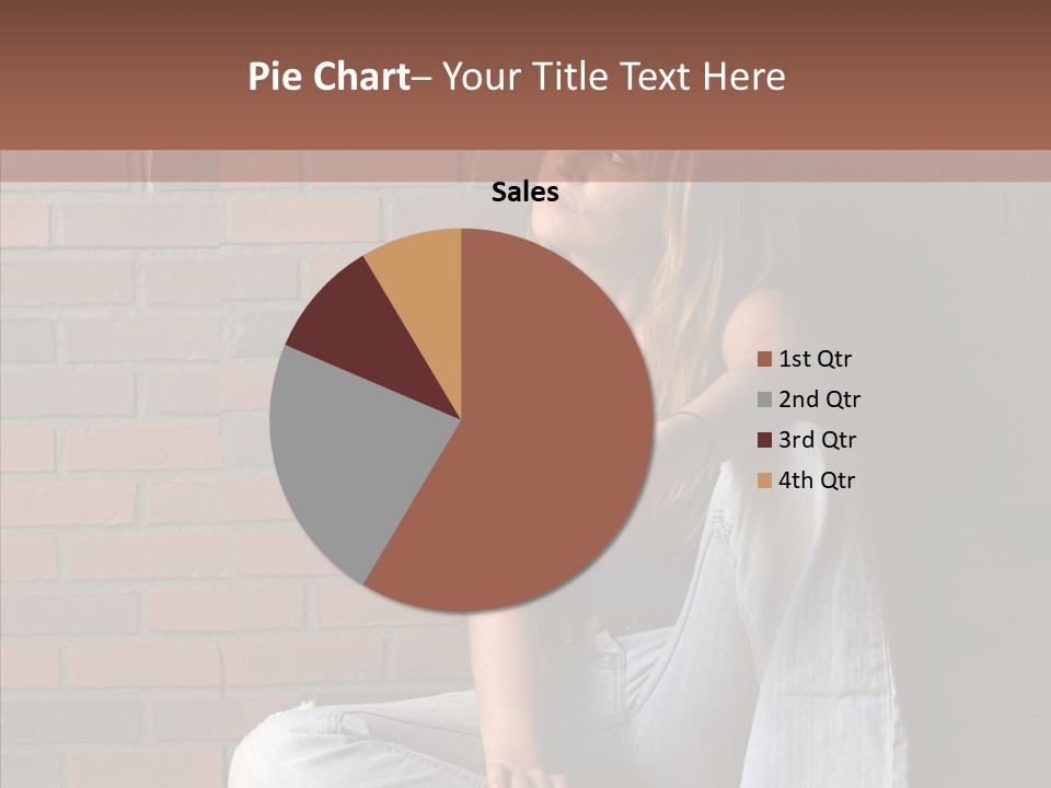 Stress Worry Lonely PowerPoint Template