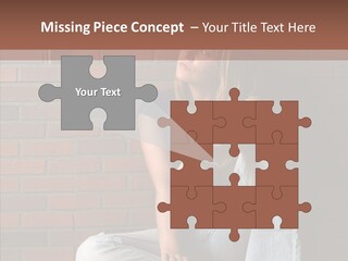 Stress Worry Lonely PowerPoint Template