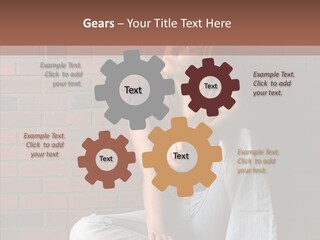 Stress Worry Lonely PowerPoint Template