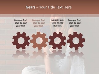 Stress Worry Lonely PowerPoint Template