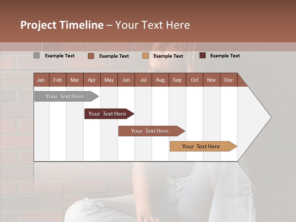 Stress Worry Lonely PowerPoint Template