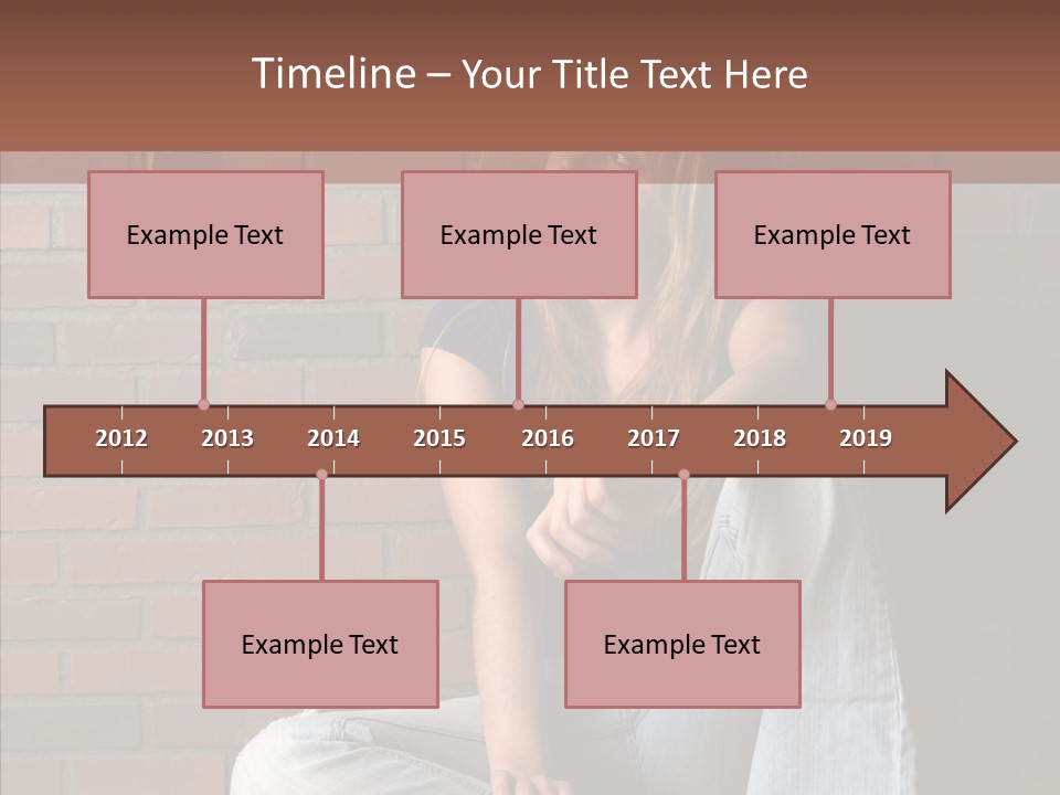 Stress Worry Lonely PowerPoint Template