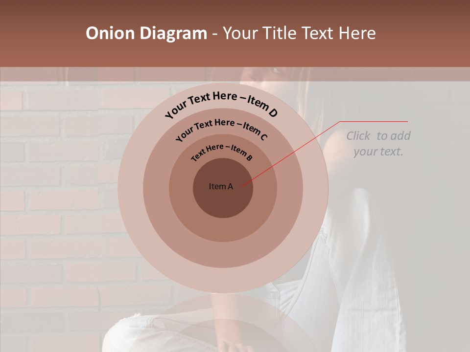 Stress Worry Lonely PowerPoint Template