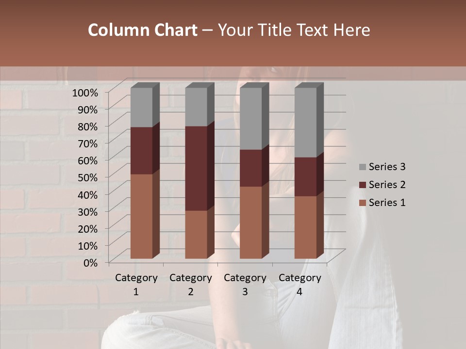 Stress Worry Lonely PowerPoint Template