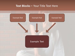Stress Worry Lonely PowerPoint Template