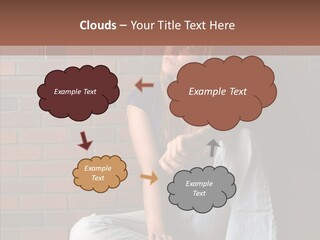 Stress Worry Lonely PowerPoint Template