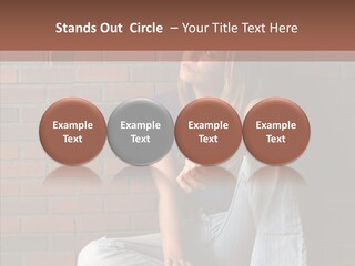 Stress Worry Lonely PowerPoint Template