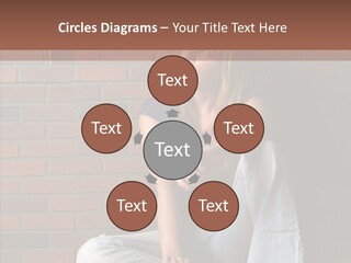 Stress Worry Lonely PowerPoint Template