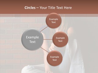 Stress Worry Lonely PowerPoint Template