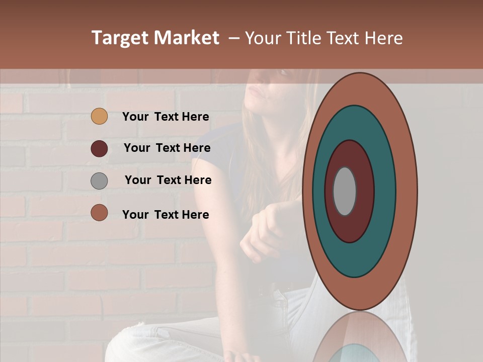 Stress Worry Lonely PowerPoint Template