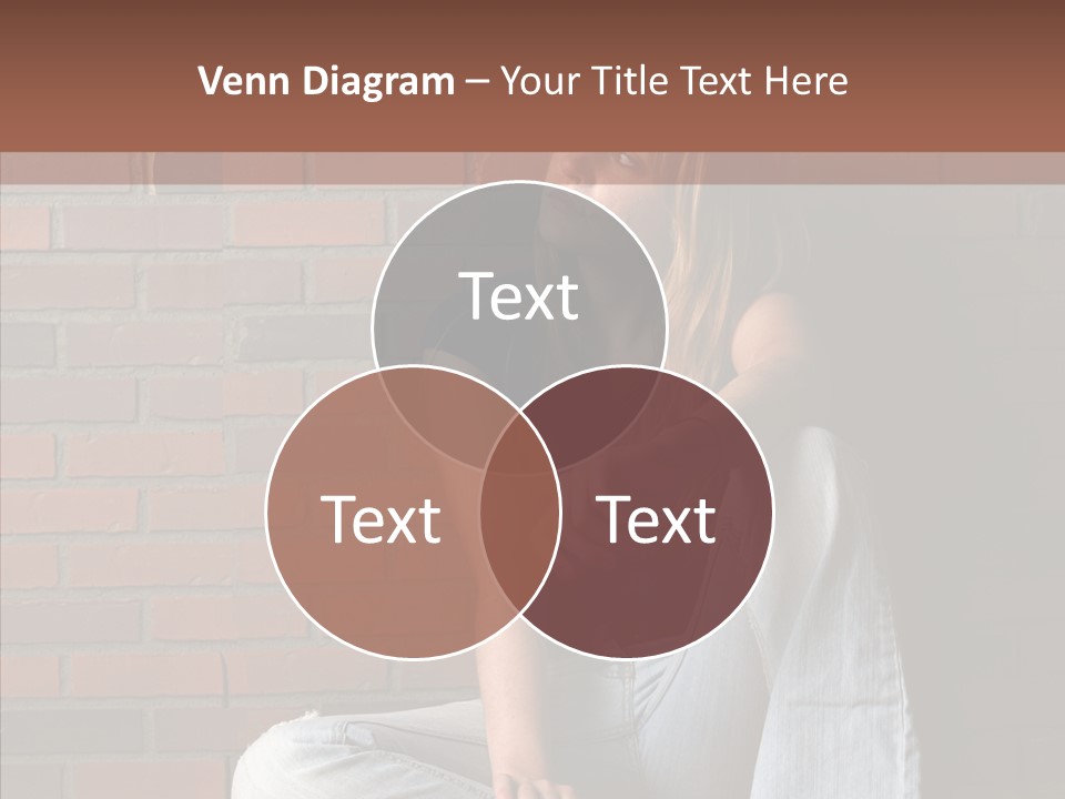 Stress Worry Lonely PowerPoint Template