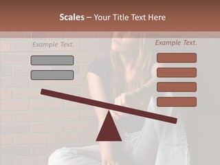 Stress Worry Lonely PowerPoint Template