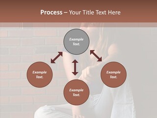 Stress Worry Lonely PowerPoint Template