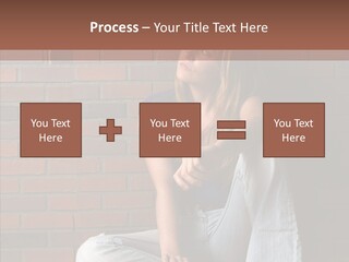 Stress Worry Lonely PowerPoint Template