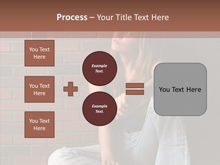 Stress Worry Lonely PowerPoint Template